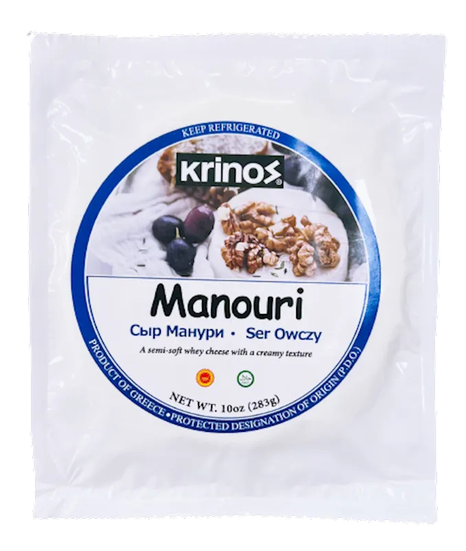 D- FETA CHEESE MANOURI 10/283GR KRINOS N22600