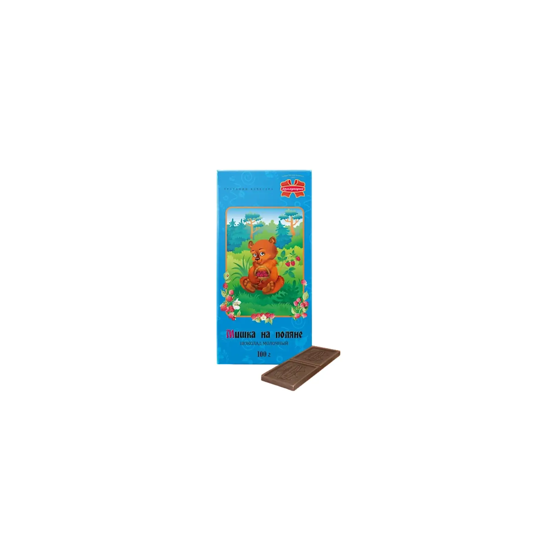 CHOCOLATE BAR MILK MISHKA NA POLYANE 20/100GR KOMMUNARKA N362