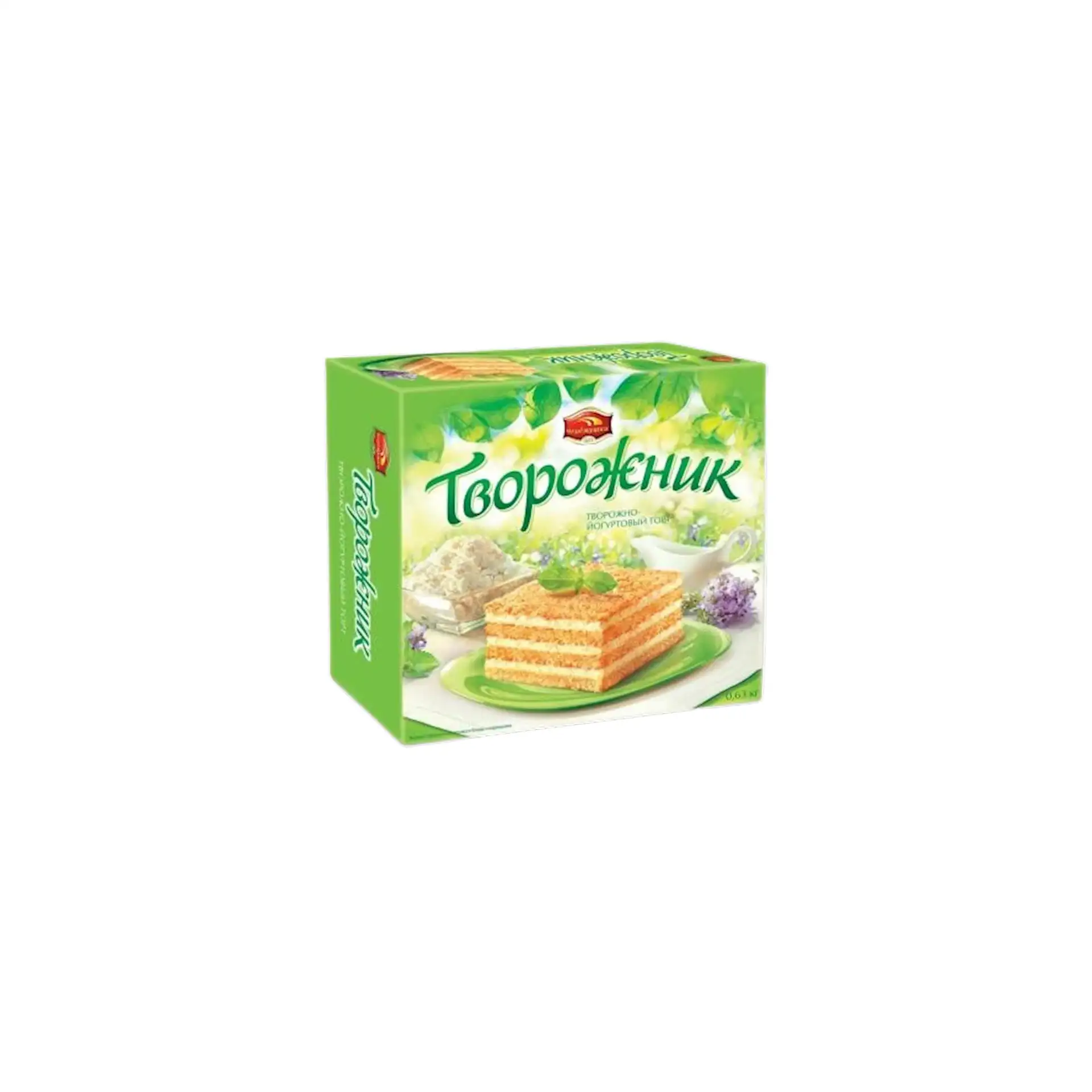 CAKE TVOROZHNIK CHEESE & YOGURT 6/630GR CHEREMUSHKI N31276 / N24