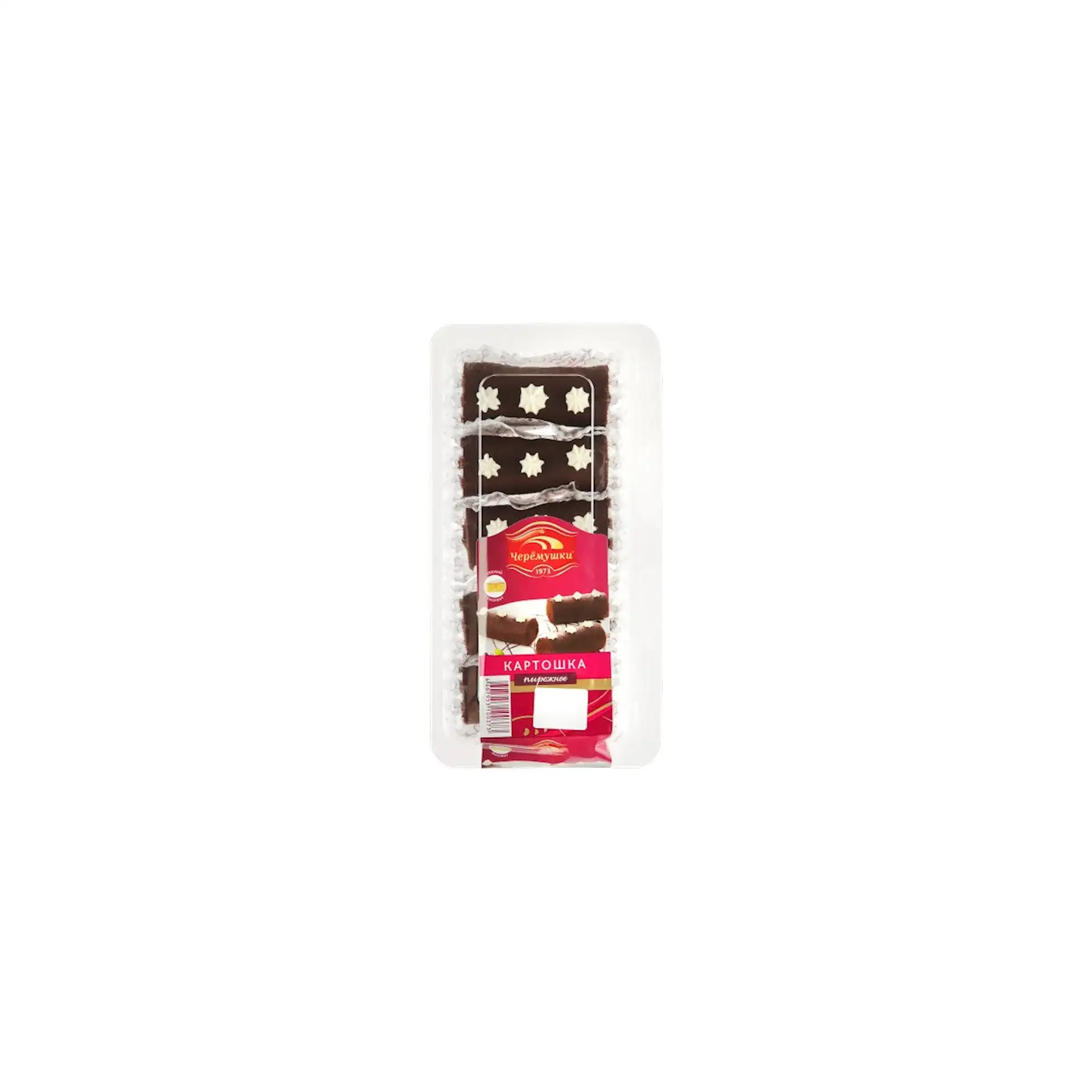 PASTRY KARTOSHKA CHOCOLATE MINI 12/300GR CHEREMUSHKI N31260 / N14