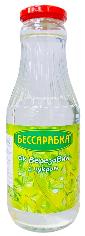 JUICE BIRCH STERILIZED 6/1L BESSARABKA UKRAINE