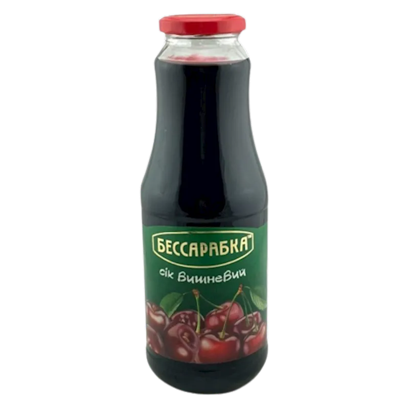 JUICE CHERRY PASTEURIZED 6/1L BESSARABKA UKRAINE