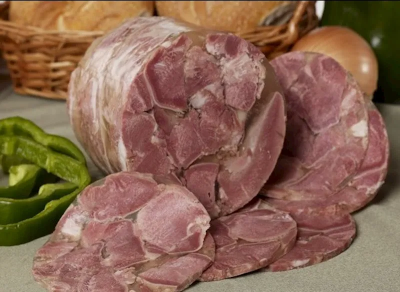 D- HEADCHEESE PORK TONGUE  /SALCESON OZORKOWY JASNY 12/40LB LOOSE GALICJA  N590/91007