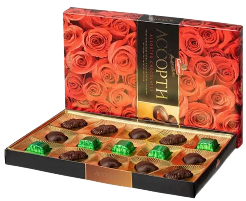 CANDIES BOXED ASSORTED 8/171GR SPARTAK N8267 / 11022 4810067078029