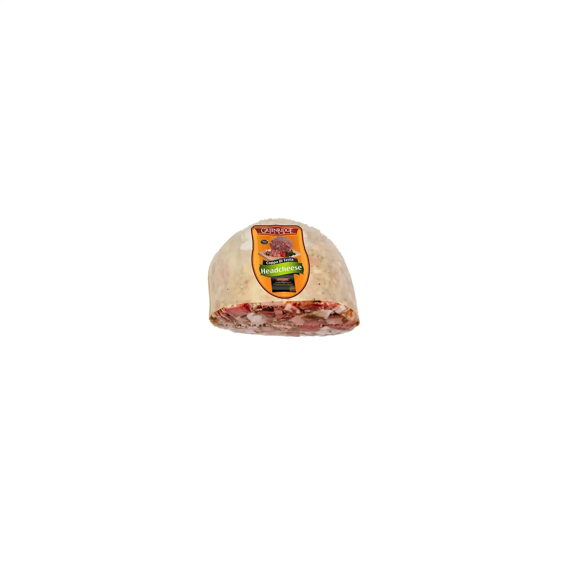 HEADCHEESE COPPA DI TIESTA 1/4.4LB GREENRIDGE FARM N6101/90921