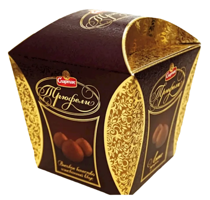 CANDIES BOXED TRUFFLE DELUXE  6/255GR SPARTAK N8331