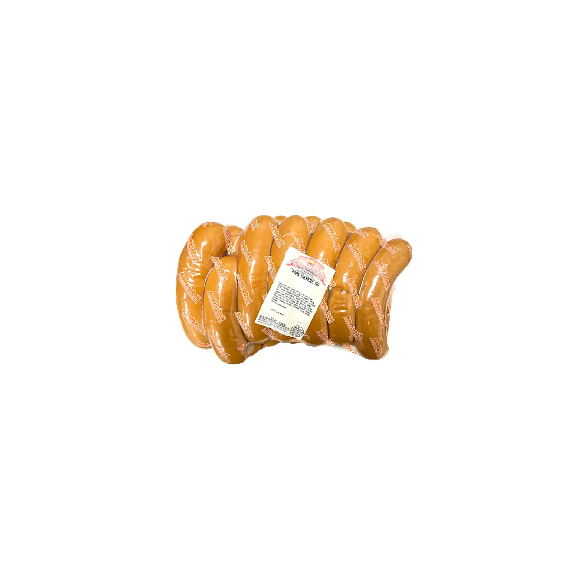 KNOCKWURST PORK SMOKED (D) 5LB / PAROWKI WEDZONE 7/40LB VP GALICJA N5377