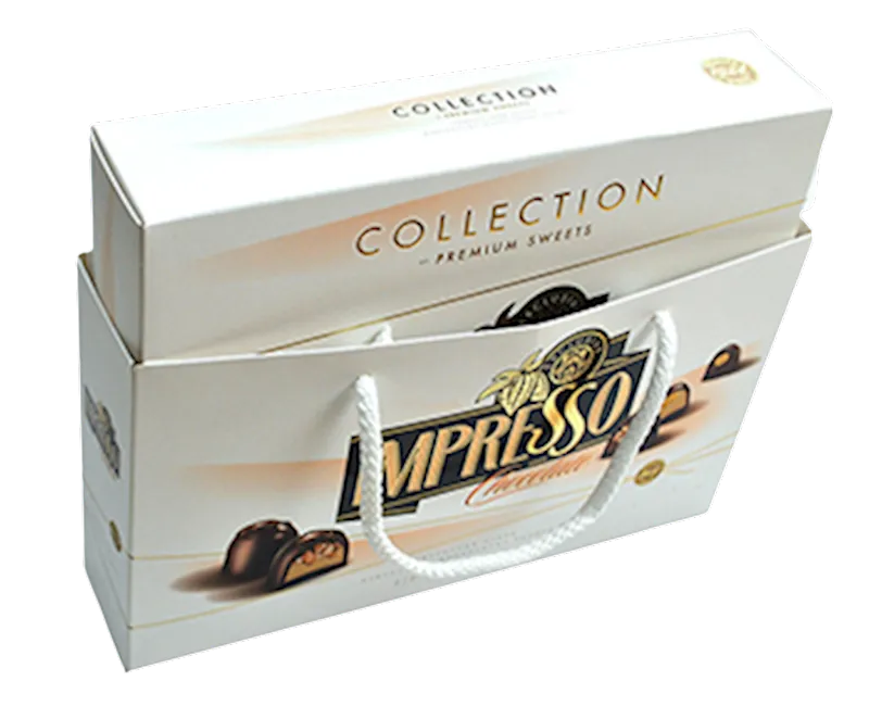 CANDIES BOXED IMPRESSO WHITE ASSORTED 2/848GR SPARTAK N11058/8745