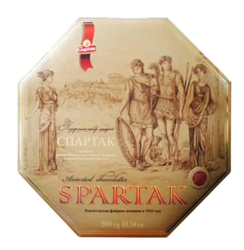 CANDIES BOXED SPARTAK ASSORTED 6/300GR SPARTAK N11019/9297 4810067096627