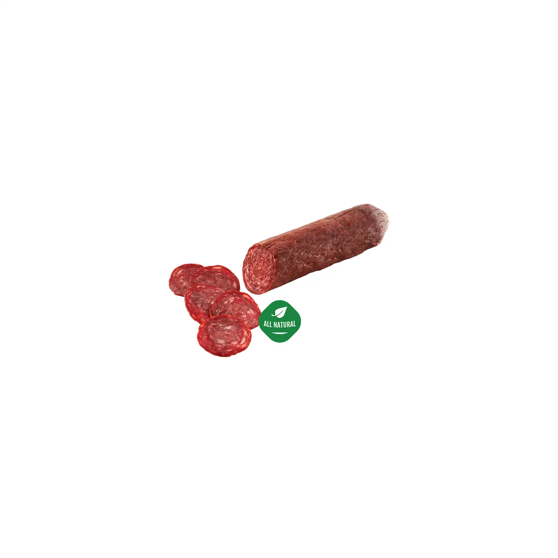 SALAMI BRAUSHVEGSKAYA DRY BRUSSEL PORK&BEEF 18/25LB ALEF N43-BRA/92005