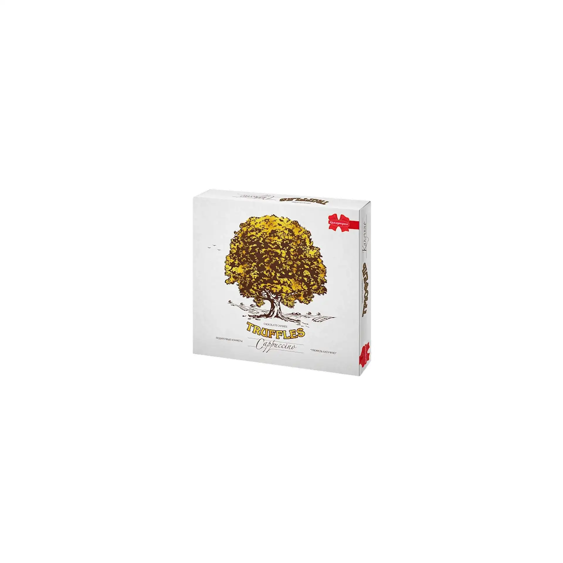 CANDIES BOXED CHOCOLATE TRUFFLES CAPPUCCINO 5/360GR KOMMUNARKA N225