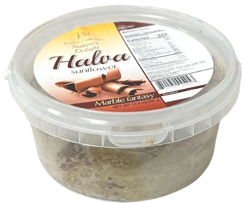 HALVA SUNFLOWER MARBLE FANTASY 8/550GR GOLDEN COLLECTION UKRAINE
