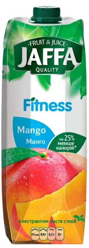 NECTAR MANGO W/STEVIA LEAVES EXTRACT FITNESS 12/0.95L JAFFA UKRAINE