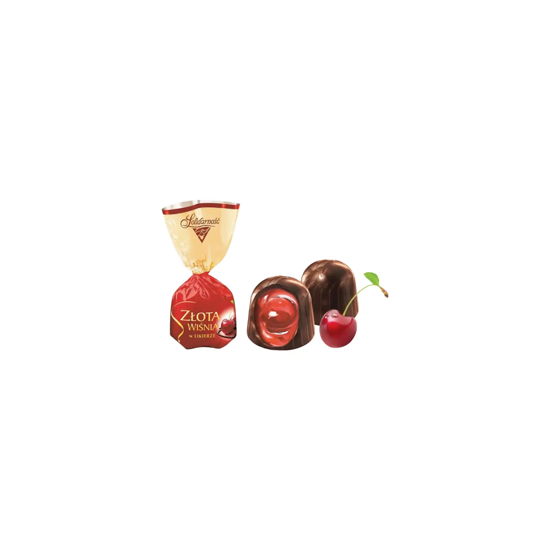 CANDIES LOOSE CHERRY IN LIQUOR 1/5.51LB LOOSE SOLIDARNOST NSOL37