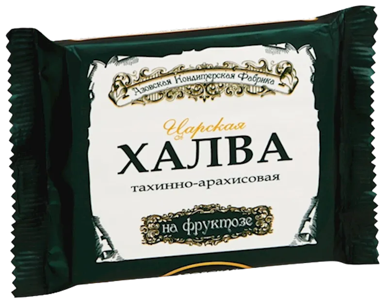 HALVA SESAME-PEANUTS FRUCTOSE 20/180GR AZOVSKAYA