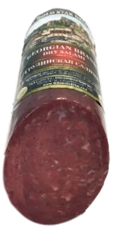 SALAMI BEEF GRUZINSKAYA CHUNK 1/0.5LB GS DELI NGS73-SHORT/90457