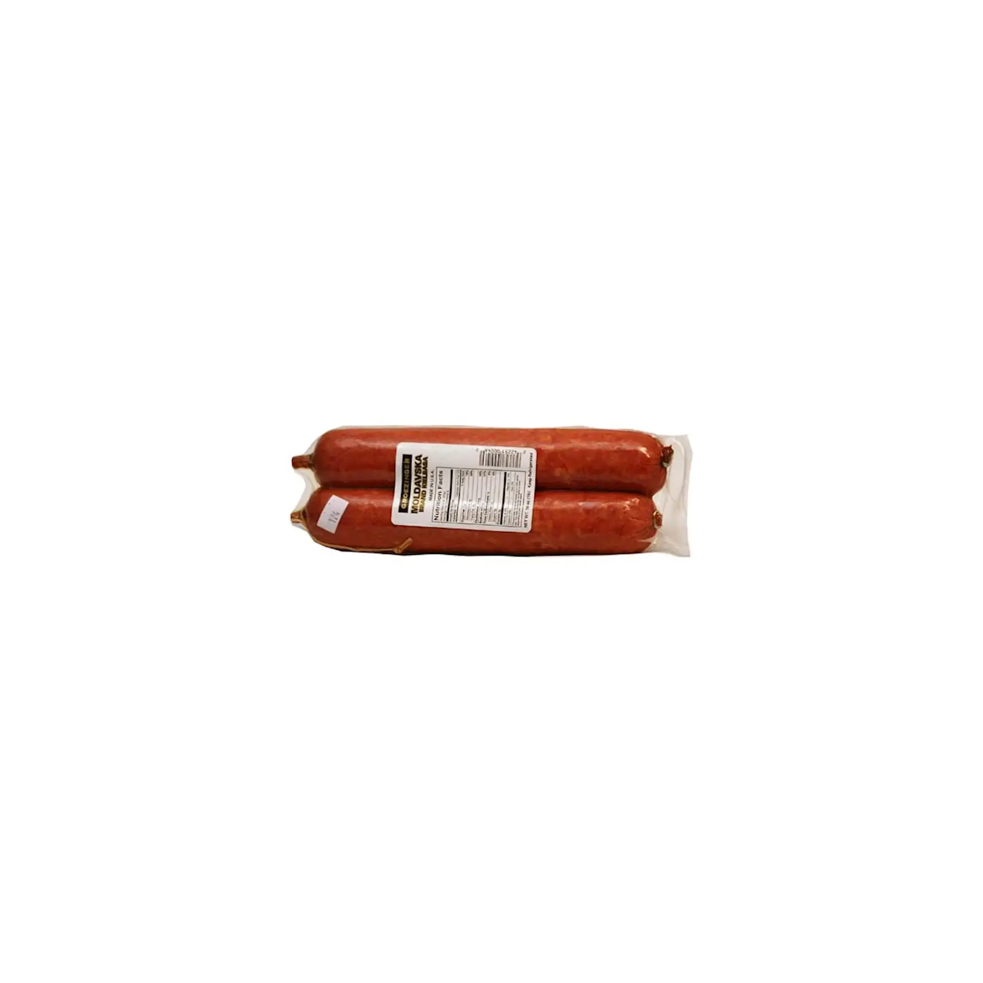 SALAMI MOLDAVSKAYA CHUB TWIN PACK 1/1LB GROEZINGER N91705/MOLD1 BY PC