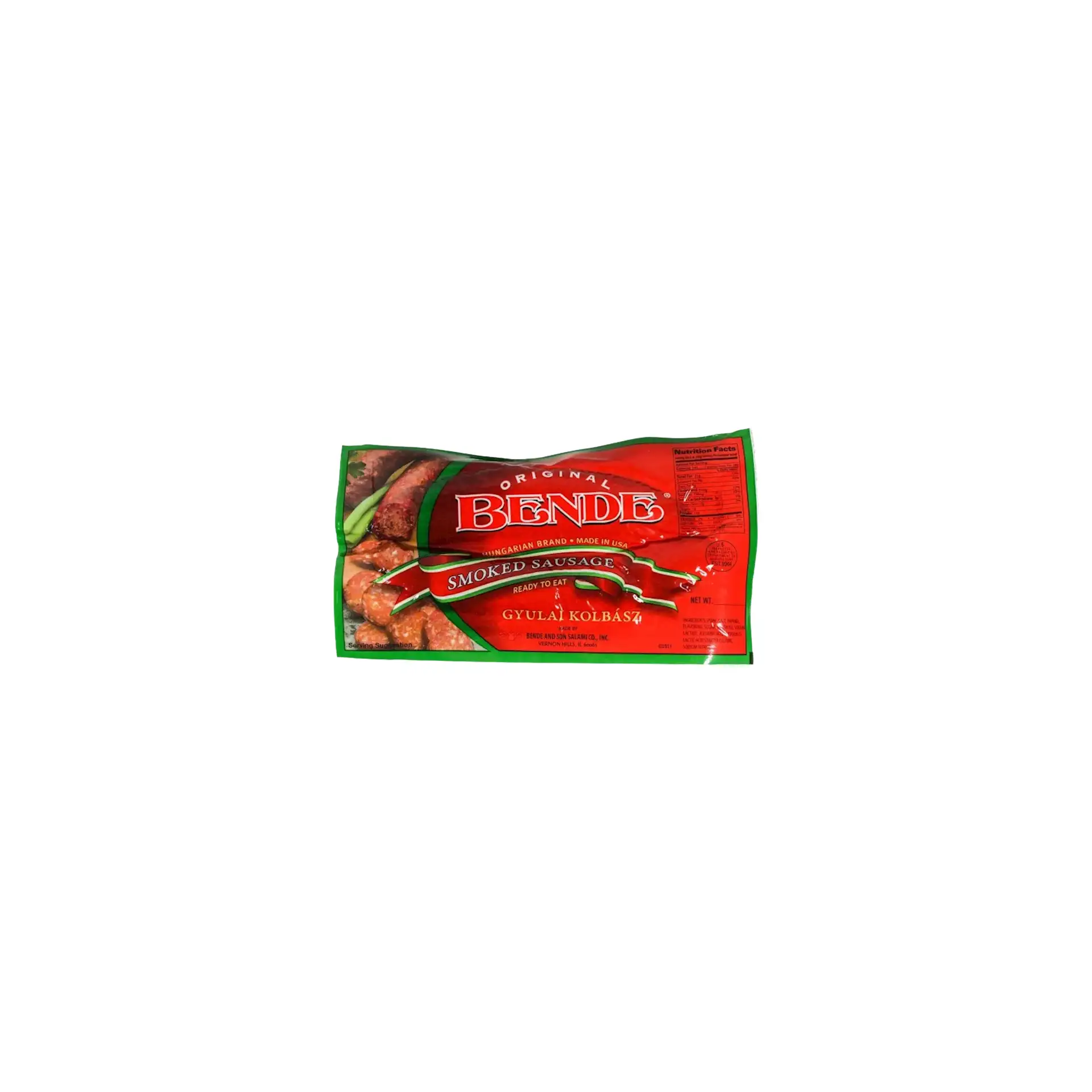 KIELBASA GYULAI MILD 1/0.75 LB BENDE N91901/GYULAI MILD
