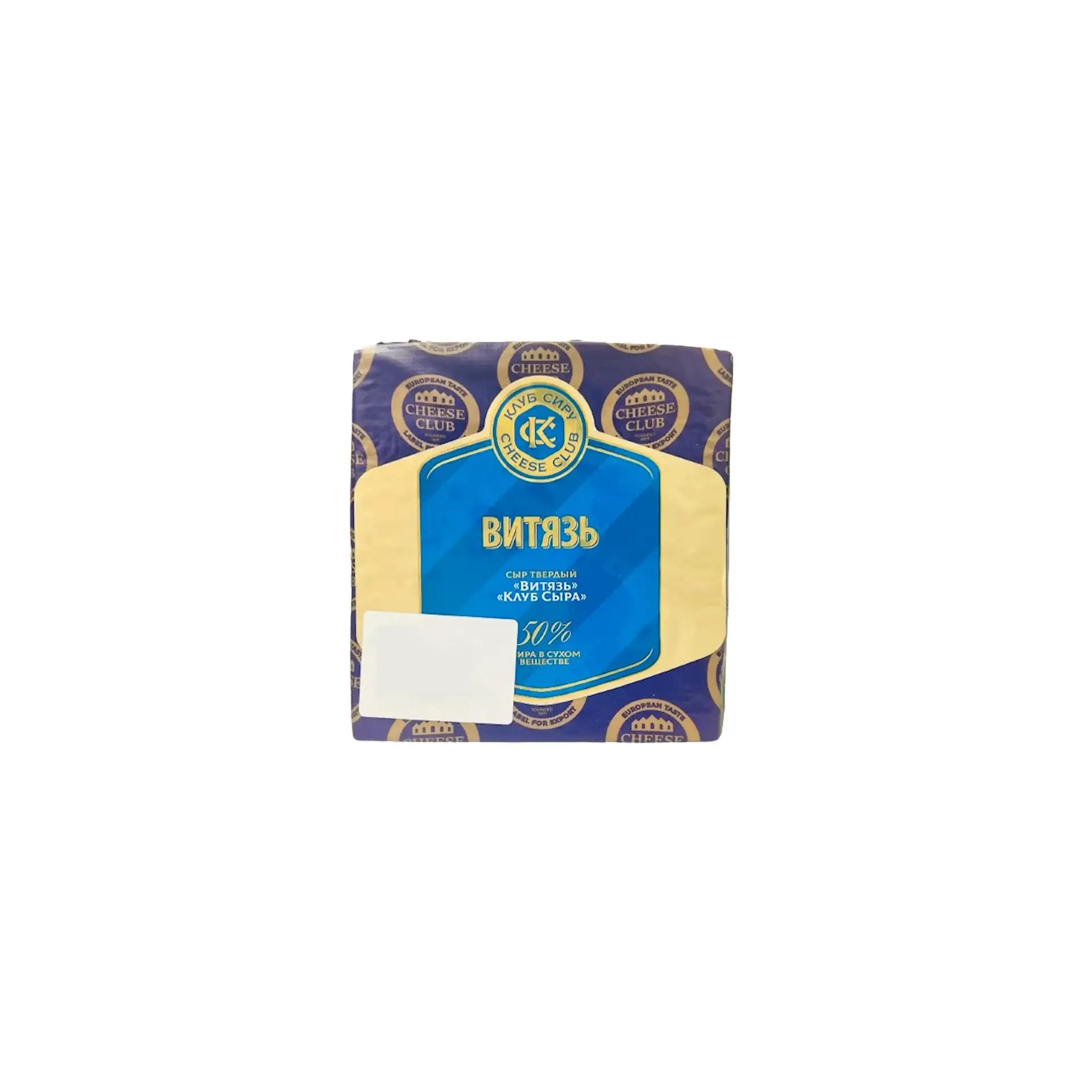 CHEESE VITYAZ LOAF 1/5.5 LB CHEESE CLUB UKRAINE N42243 N13