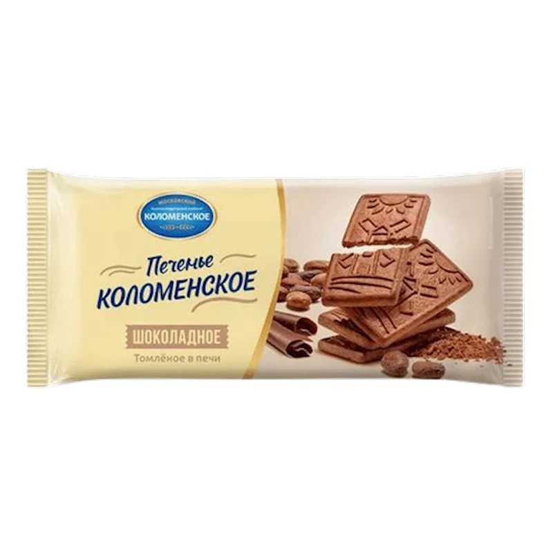 COOKIES CHOCOLATE 22/120GR KOLOMENSKOE RUSSIA N1296
