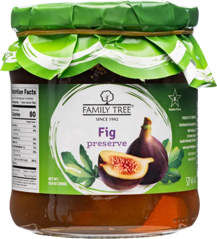 PRESERVES FIG 12/560GR FAMILY TREE N64