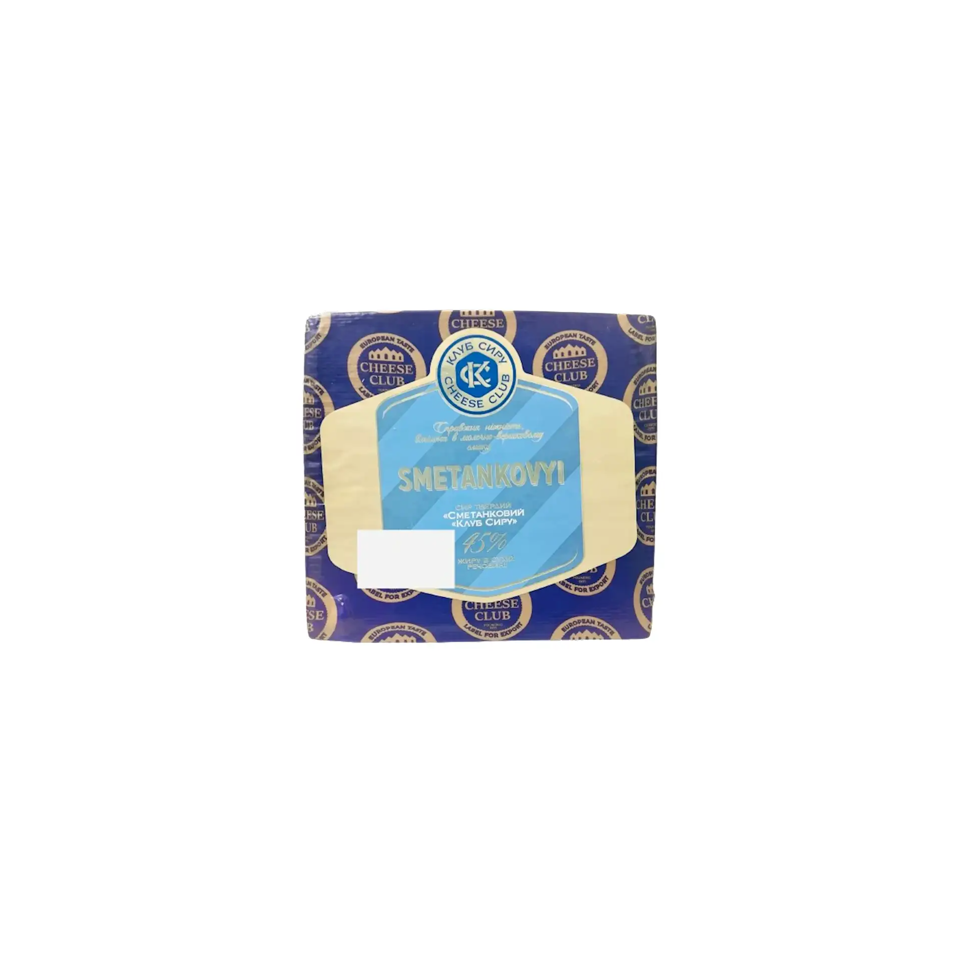 CHEESE SMETANKOVIY LOAF 1/5.5 LB CHEESE CLUB UKRAINE N42246 N2