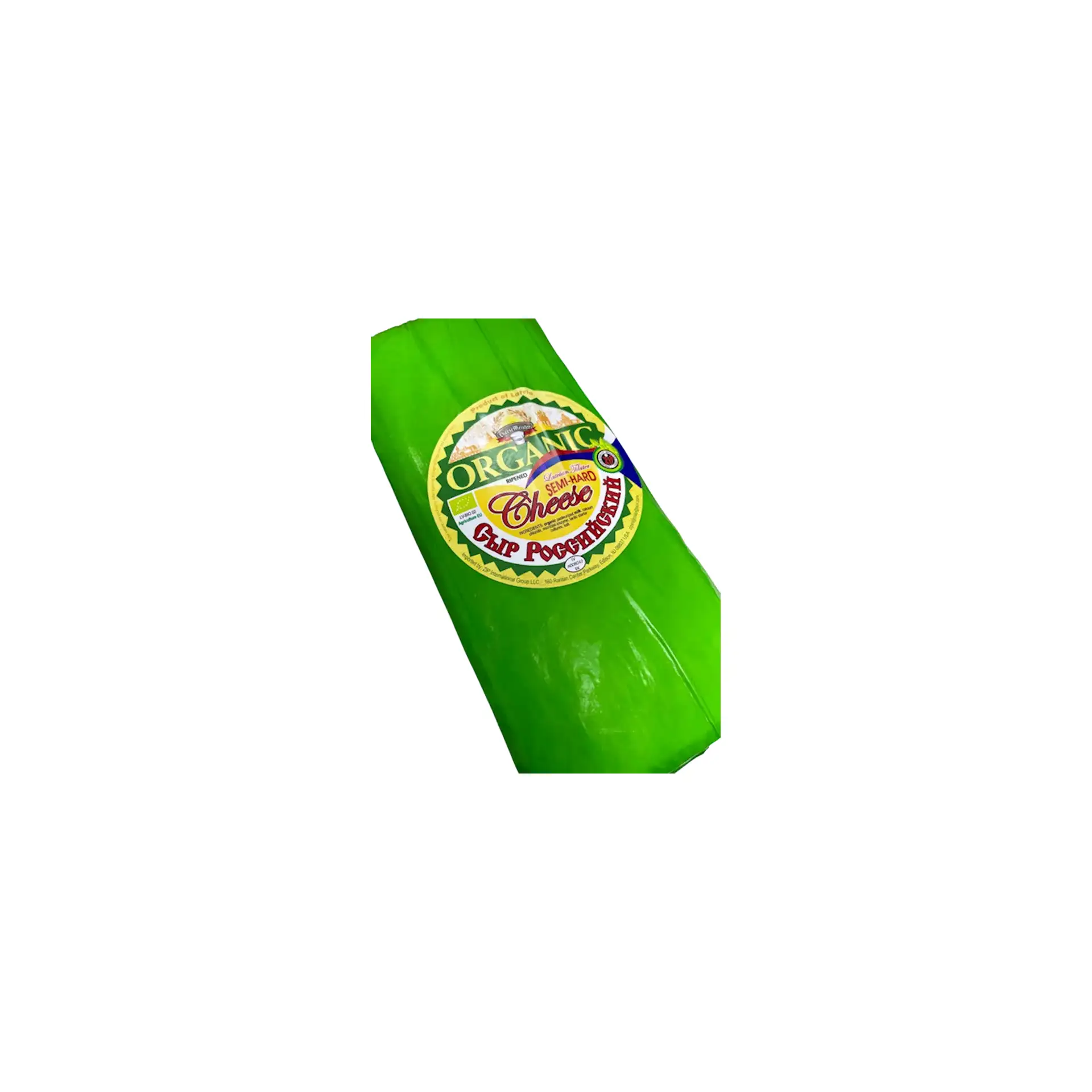 CHEESE ROSSIYSKIY ORGANIC LATVIAN TILSITER 3/9.27LB CHEESE MEISTER