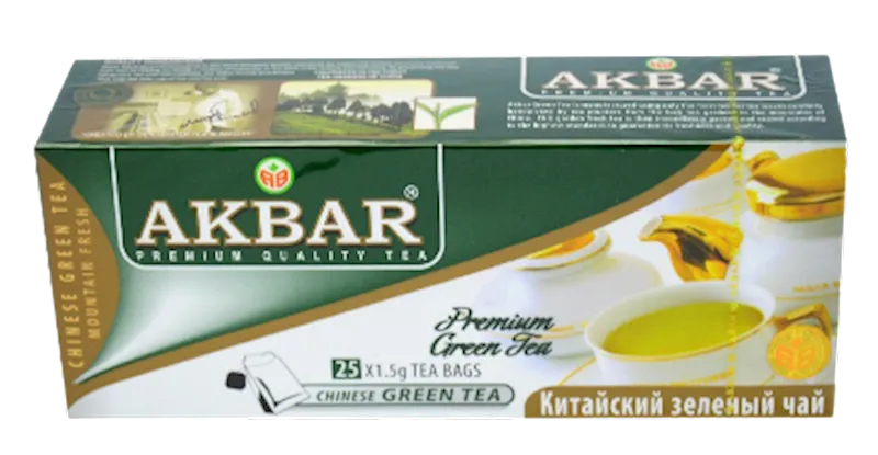 TEA AKBAR GREEN CHINESE 24(25X1.5GR) SRI-LANKA