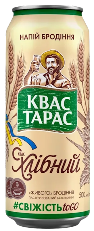 KVAS HLIBNIY CAN 24/0.5L TARAS