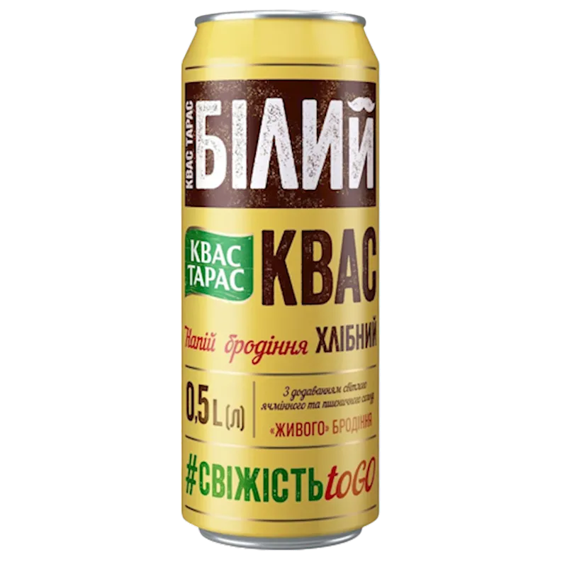 KVAS WHITE CAN 24/0.5L TARAS N55006