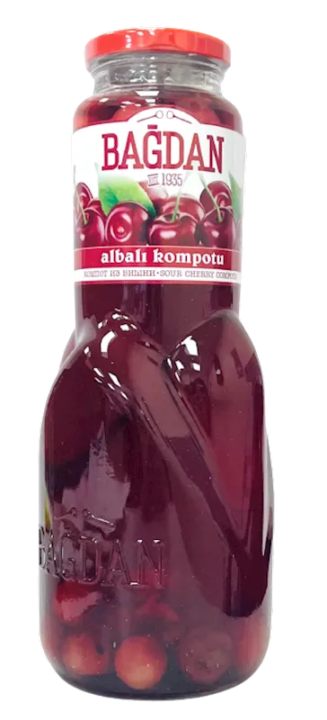 COMPOTE SOUR CHERRY 8/1L BAGDAN AZERBAIJAN N51125/4