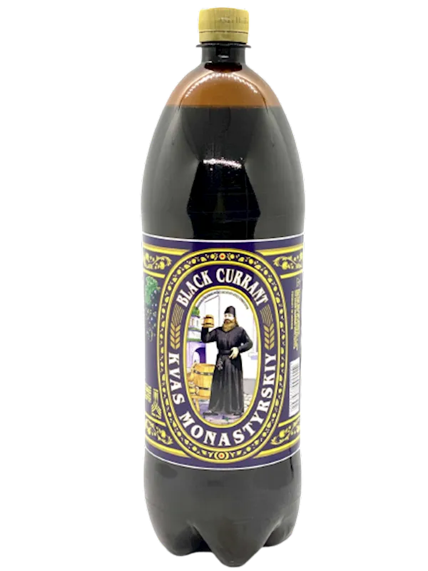 KVAS MONASTIRSKIY BLACKCURRANT 6/2L UKRAINE