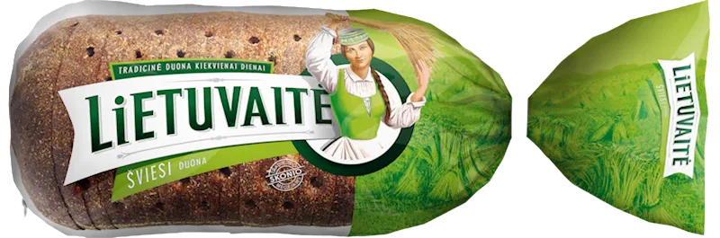 BREAD LIETUVAITE LIGHT SLICED 5/800GR LITHUANIA N218083