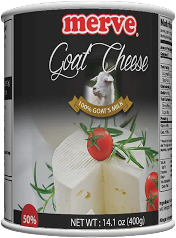 D- FETA GOAT CHEESE IN BRINE 50% 6/400GR MERVE NETHERLAND N4267