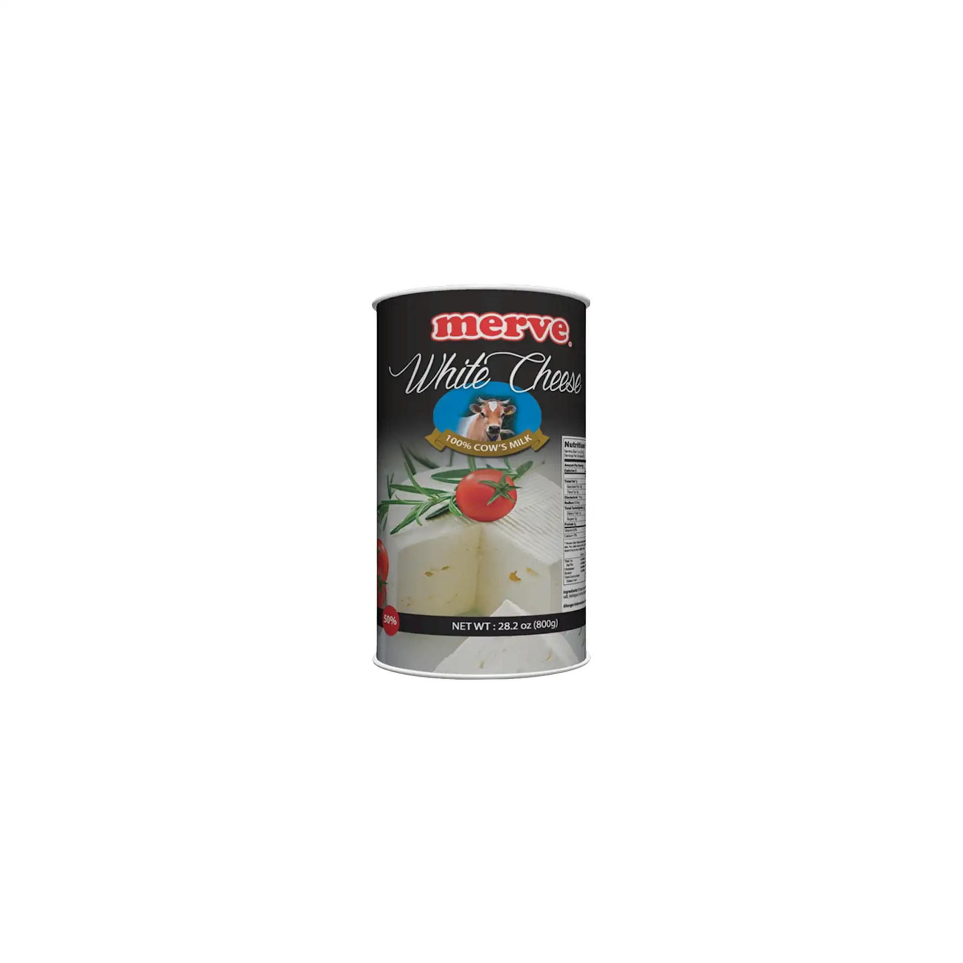 FETA WHITE CHEESE IN BRINE 50% 6/800GR MERVE NETHERLAND N6287