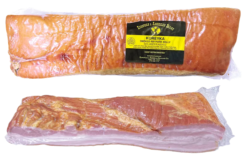 D- KOREYKA SMOKED W/RIBS 15/4.5LB EUROPEAN AMERICAN BRAND