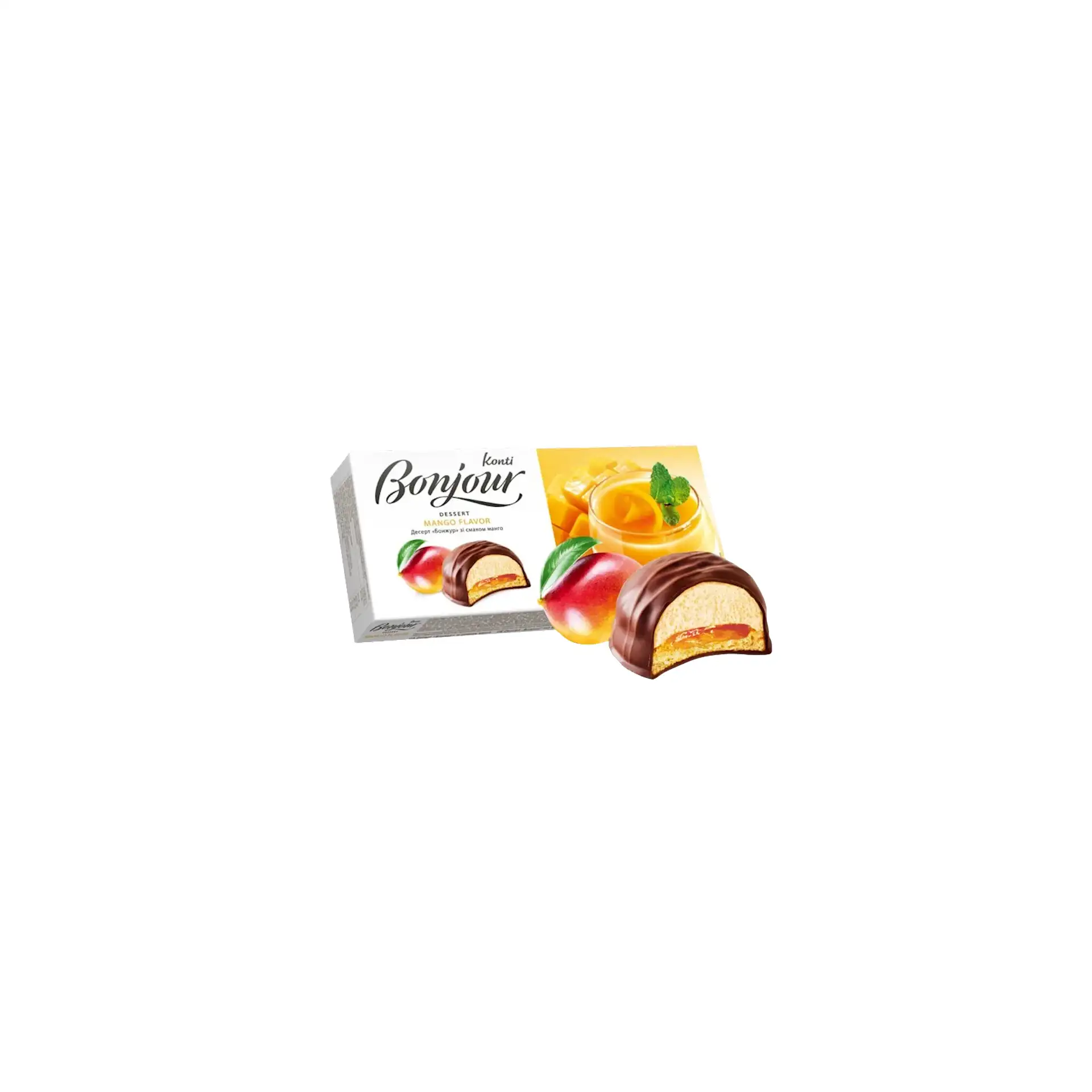DESSERT COOKIES W/MANGO FLAVOR 9/232GR BONJOUR UKRAINE N8229