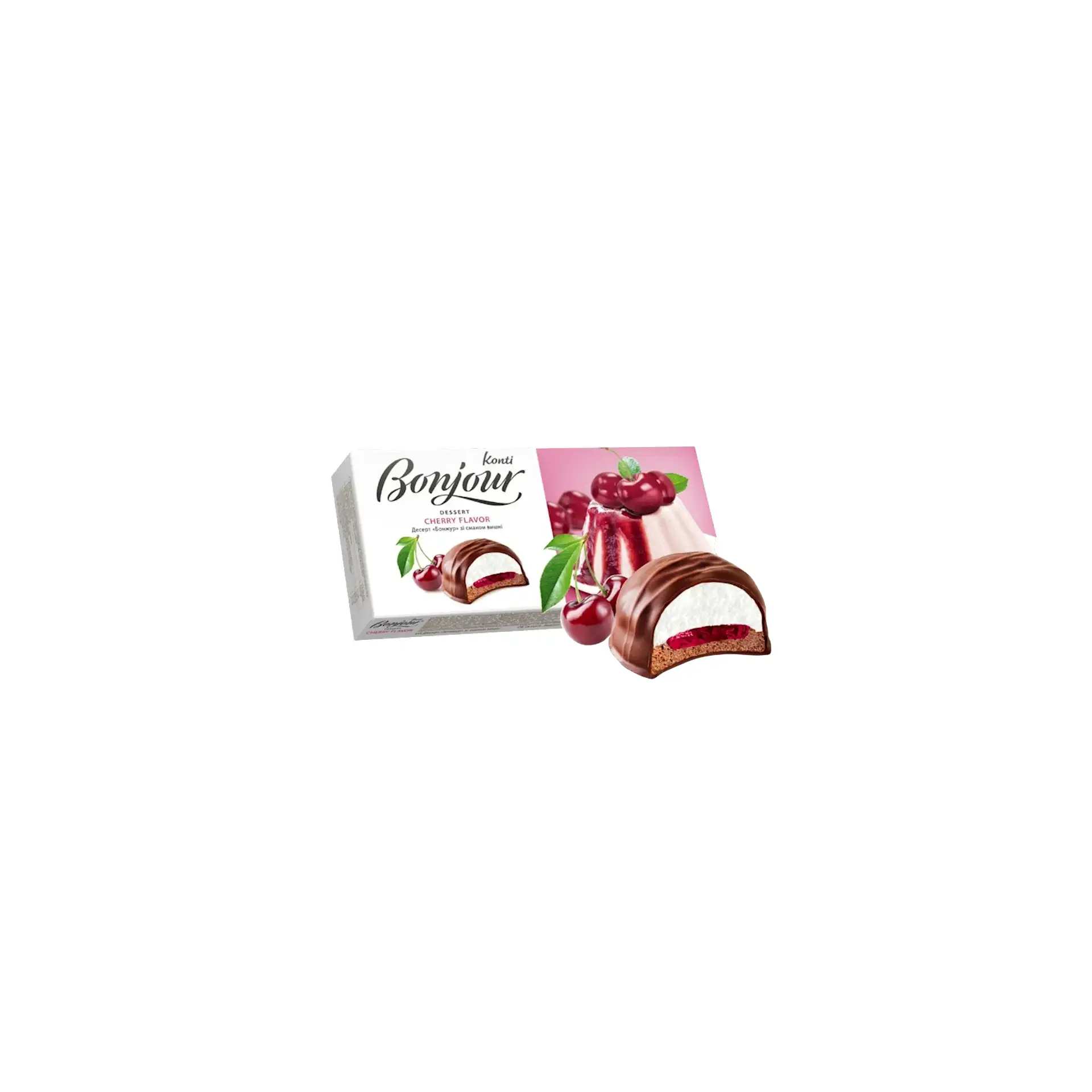 DESSERT COOKIES W/CHERRY FLAVOR 9/232GR BONJOUR UKRAINE N8236