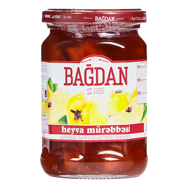 PRESERVE QUINCE 6/400G BAGDAN AZERBAIJAN N31110/5