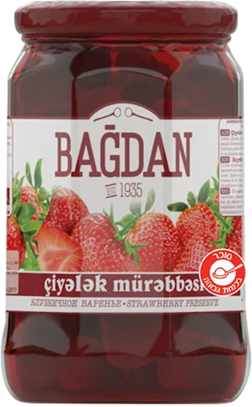 PRESERVE STRAWBERRY 6/400G BAGDAN AZERBAIJAN N31113/1