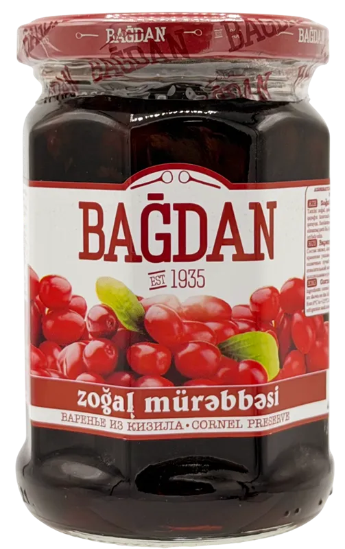 PRESERVE CORNEL 6/400G BAGDAN  AZERBAIJAN N31117/4