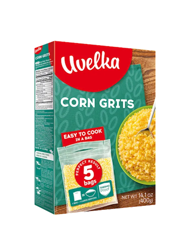 CORN GROATS 6/(5X80GR) UVELKA N179