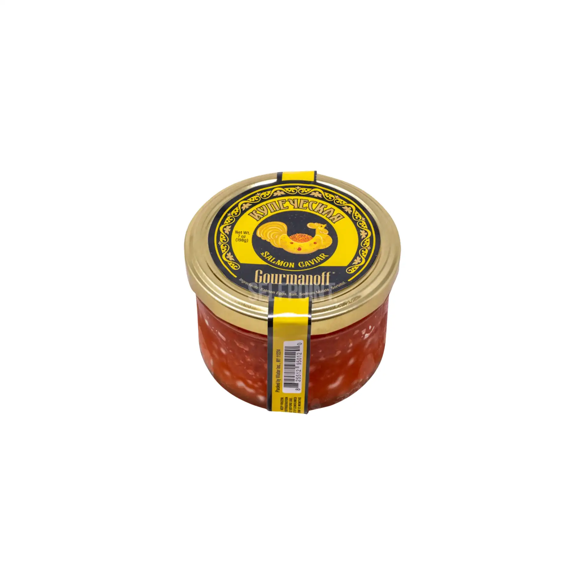 CAVIAR RED KUPECHESKAYA 1/198GR GLASS GOURMANOFF NC209(30)