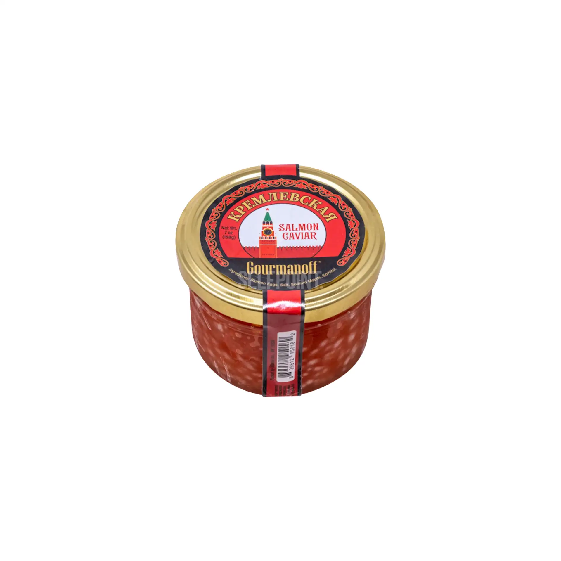 CAVIAR RED KREMLYOVSKAYA 1/198GR GLASS GOURMANOFF NC208(30)