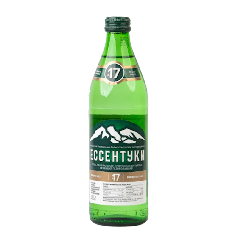 MINERAL WATER ESSENTUKI #17 GLASS 20/0.45L