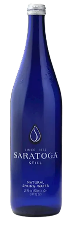 D- WATER SARATOGA STILL NATURAL SPRING 12/828ML N95025