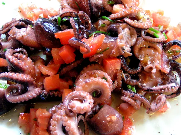 SALAD SEASONED BABY OCTOPUS BY LB 1/2.2 LB (8)