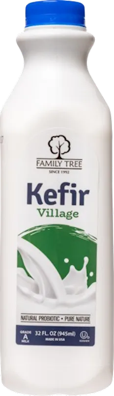 KEFIR VILLAGE STYLE 12/945ML KOSHER FAMILY TREE