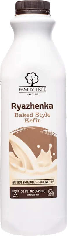 RYAZHENKA OUR FARM 12/945ML KOSHER FAMILY TREE