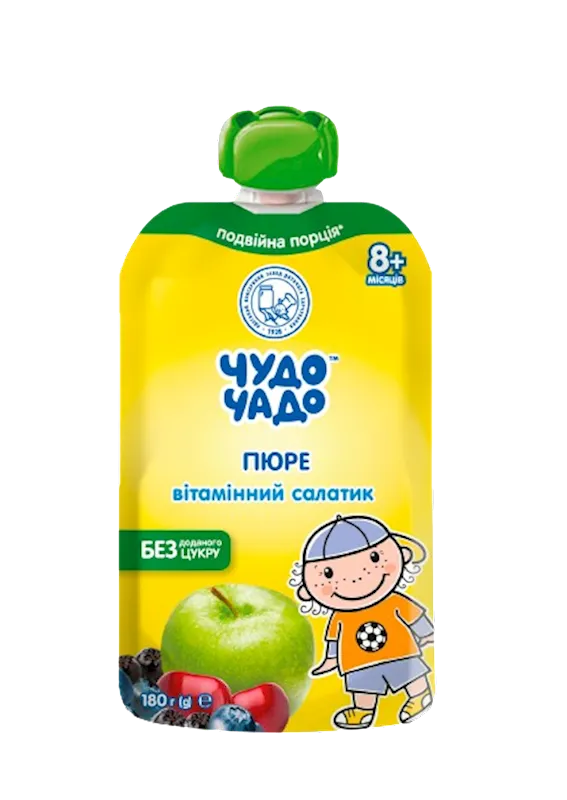 PUREE FOR BABY FRUIT&BERRY 12/180GR CHUDO CHADO UKRAINE